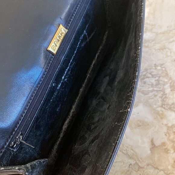 Vintage Bally Leather Clutch Bag - Picture 15 of 15